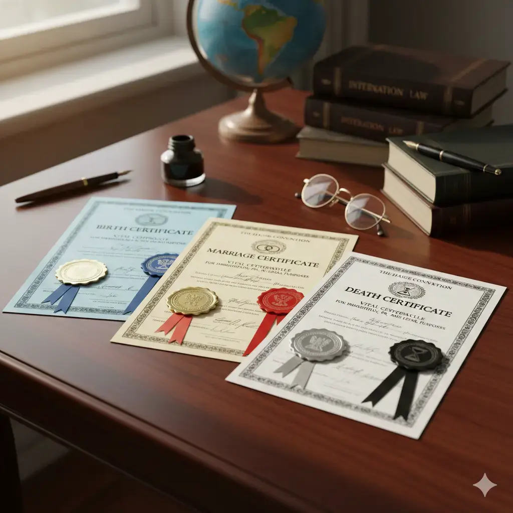 Vital Certificates